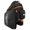 Brašna na nosič Ibera BA14 Commuter Bag Expandable Black/Orange