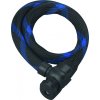 Zámek Abus IVERA Steel-O-Flex klíč 7200/110 Black/Blue