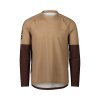 POC dres Essential MTB LS Jersey Jasper Brown