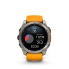 Fenix8 51 HR Titanium SparkOrange Front 0010 fenix8 ski difficulty tracking metric