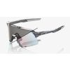 100% brýle S3 Polished Translucent Grey - Rose Gold Mirror Photochromic Lens