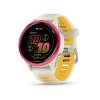 Forerunner570 42mm RaspberryMango HR Front Left 0008 FRx570 42mm Salmon Hero