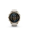 Fenix8 43 HR SoftGold FogGray Front 0015 fenix8 wf 43mm sapphire softgold