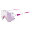 Uvex brýle Sequenze Clear/Mirror Pink