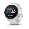 Forerunner70 HR Whitestone Front Left FR70 Whitestone Hero WF cs CZ