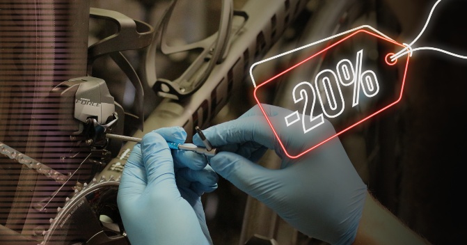 Pripravte svoj bike na novú sezónu so zľavou až 20%