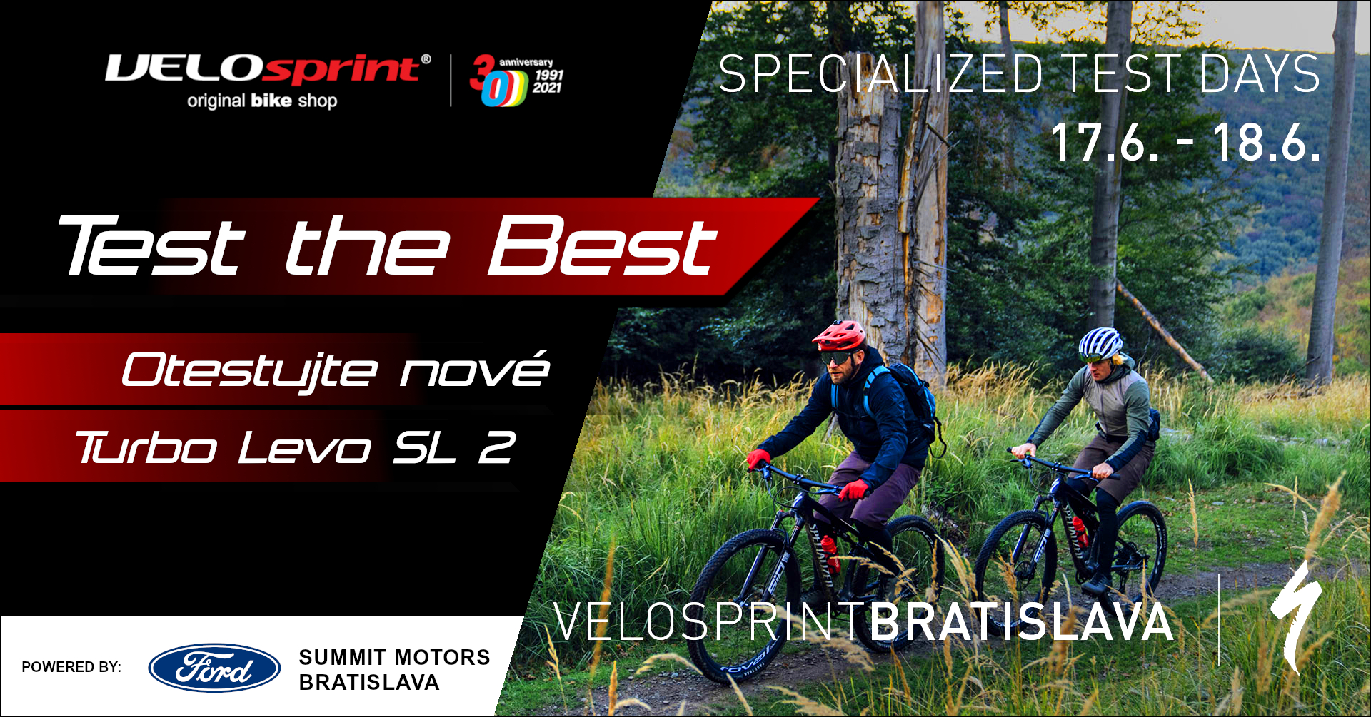 SPECIALIZED Test Days - VELOSPRINT Bratislava