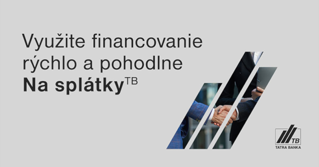 Nákup na splátky s Tatra bankou