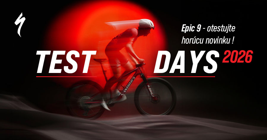 TEST DAYS 2026 - Testovacie dni bicyklov a elektrobicyklov Specialized