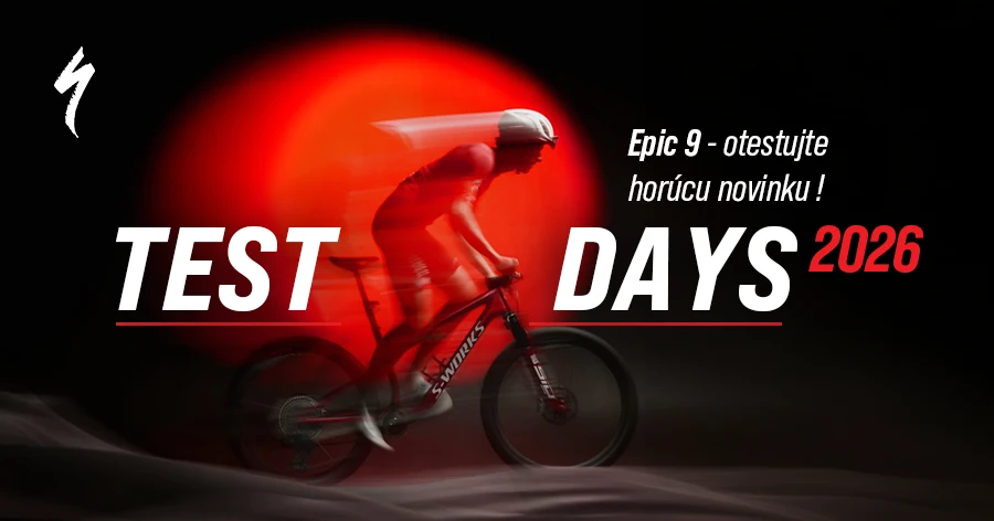 Test Days 2026 - testovacia akcia bicyklov Specialized
