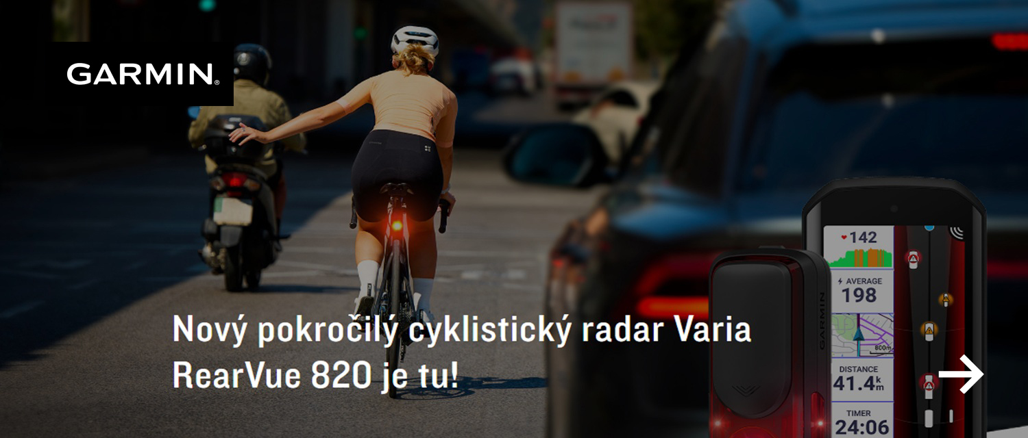 GARMIN Varia cyklo-radar RearVue 820