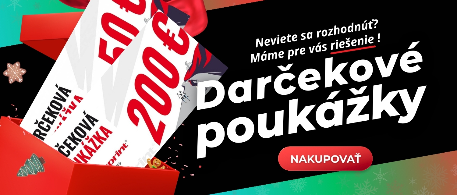 Darčekové poukážky Velosprint - Univerzálny darček pre cyklistu
