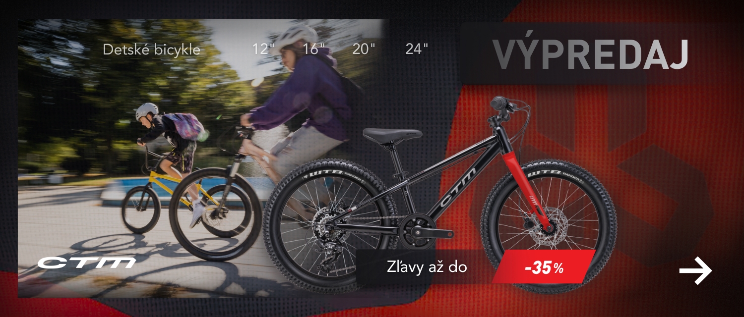 Výpredaj detských bicyklov CTM