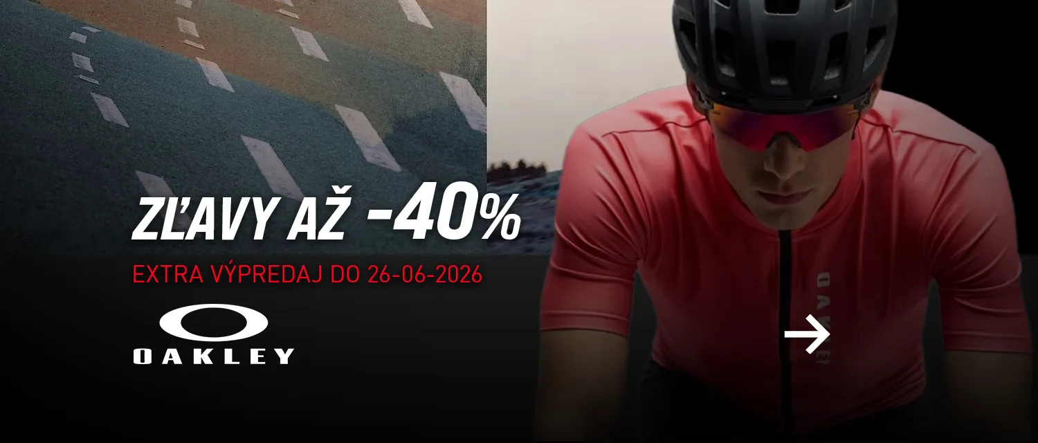 Výpredaj OAKLEY: Zľavy až do -40 %