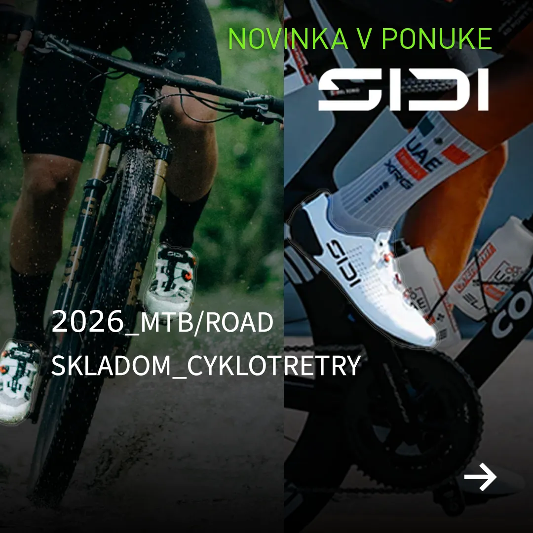 Novinka - Cyklotretry SIDI teraz skladom