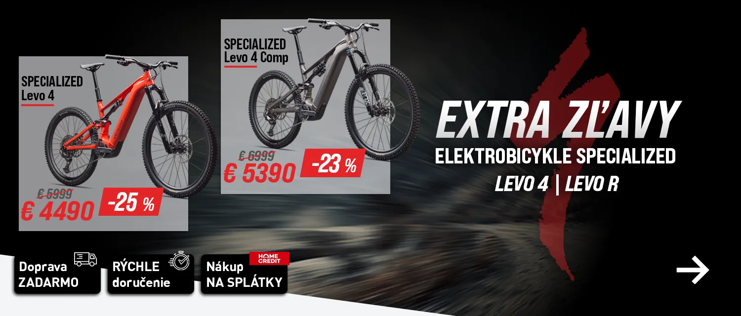 SPECIALIZED Levo 4 a Levo R - EXTRA ZĽAVY