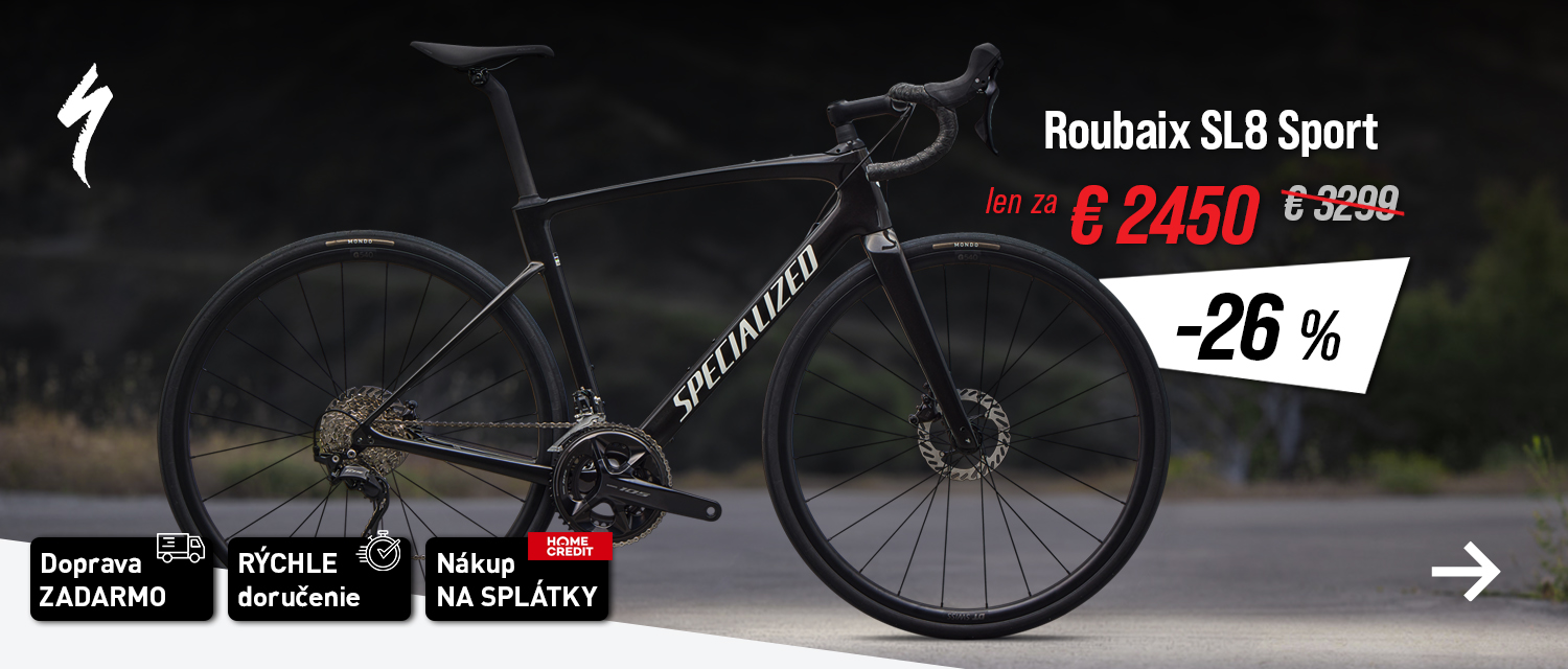 Cestný endurance bicykel SPECIALIZED Roubaix SL8 Sport so zľavou 849€