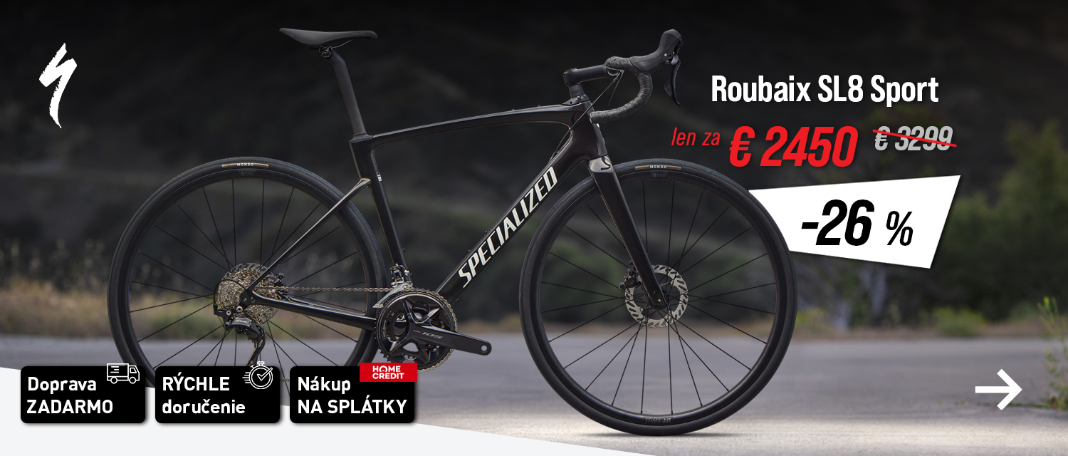 Cestný endurance bicykel SPECIALIZED Roubaix SL8 Sport so zľavou 849€