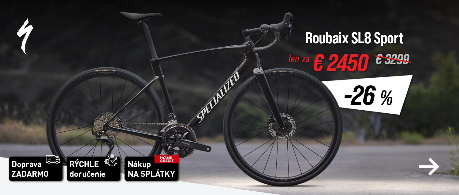 Cestný endurance bicykel SPECIALIZED Roubaix SL8 Sport so zľavou 849€