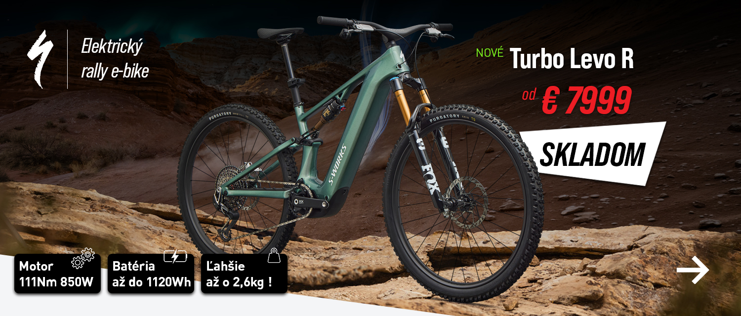 Nové SPECIALIZED Turbo Levo R - teraz skladom!
