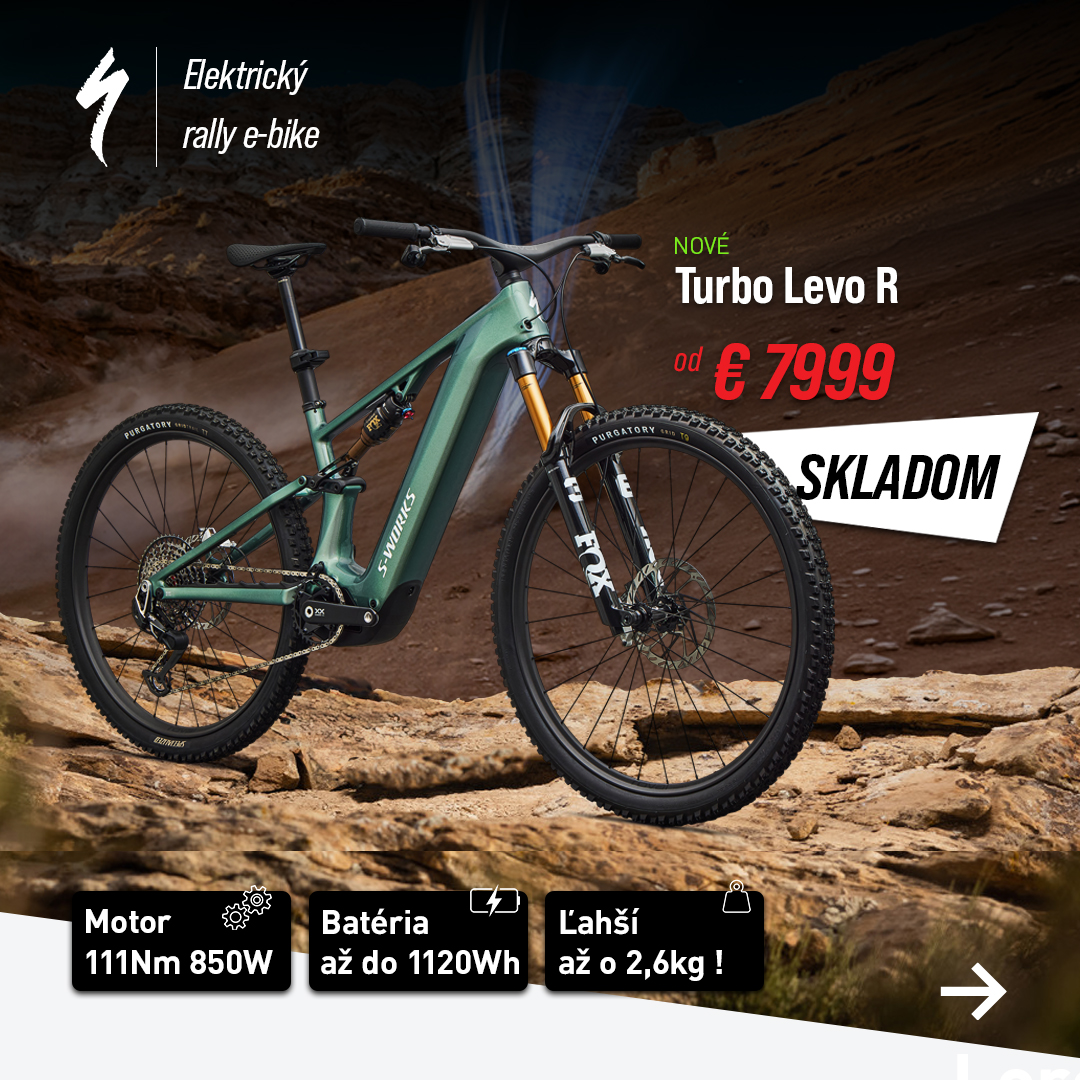 Nové SPECIALIZED Turbo Levo R - teraz skladom!