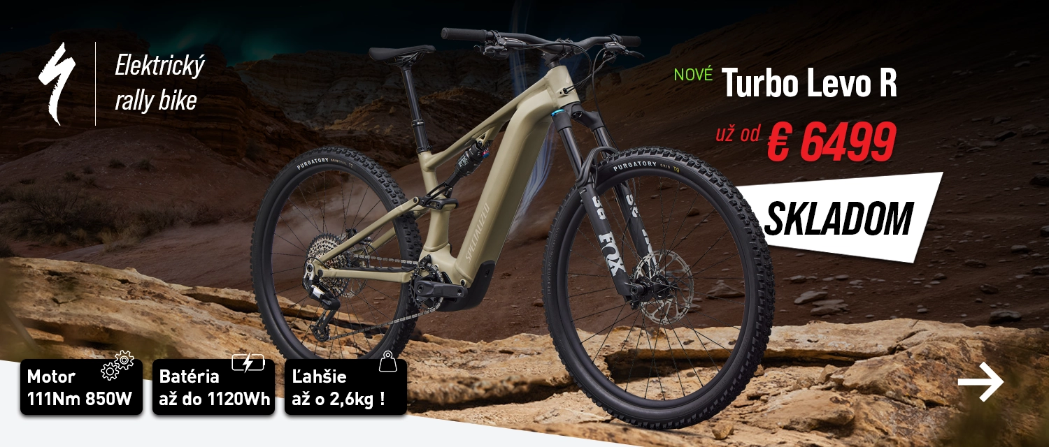 Nové SPECIALIZED Turbo Levo R - teraz skladom!