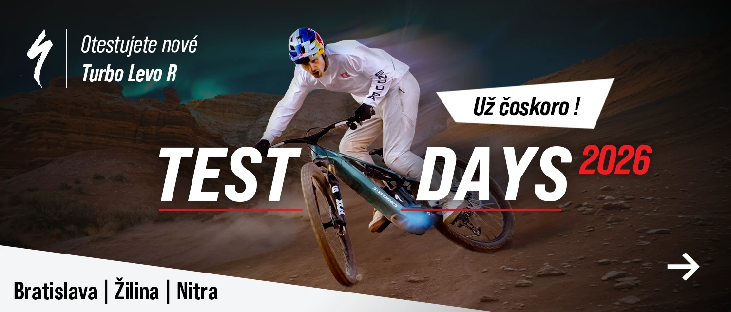 SPECIALIZED TEST DAYS 2026 - otestujte top bicykle Specialized
