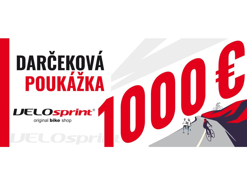 Darčeková poukážka v hodnote 1000€