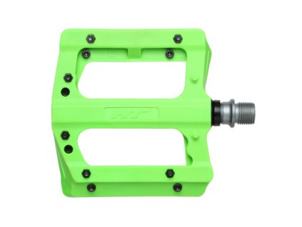 Pedále HT COMPONENTS Pa12A Nylon, Green