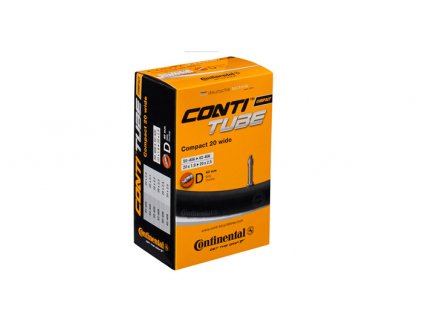 Continental Compact 20 wide 20" 20x1,9 - 20x2,5 (50-406 -> 62-451) Autoventil 34 mm