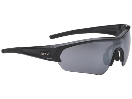 BBB BSG-4395 Select Giftbox Športové Okuliare S Vymeniteľnými Sklami 6Ks + 7X Farebné Bočnice 4395 Čierna
