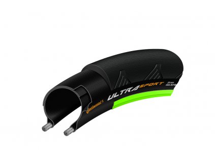 CONTINENTAL Ultra Sport II  black/green 28" 700C Performance