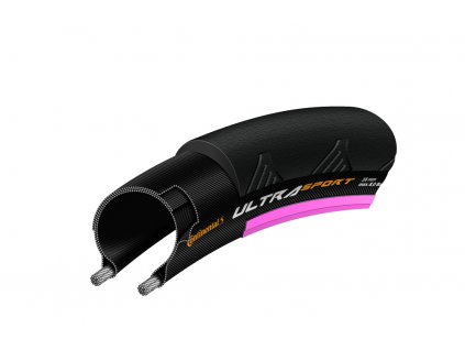 CONTINENTAL Ultra Sport II  black/pink 28" 700C Performance