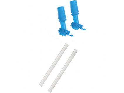 CAMELBAK Eddy Kids 2 Bite Valves/2 Straws, Ice Blue