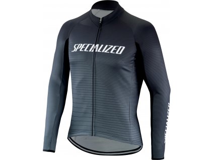 SPECIALIZED Element Rbx Comp Logo Team Long Sleeve Jersey Black/Charcoal