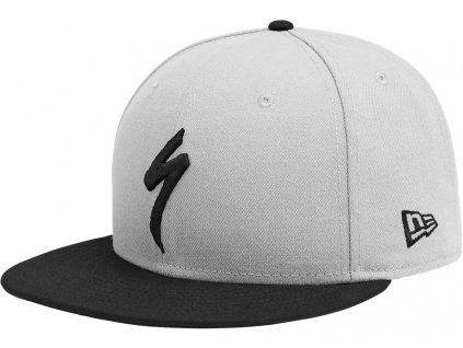 SPECIALIZED New Era 9Fifty Snapback Hat S-Logo Light Grey/Black Osfa