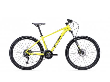 CTM Rambler 1.0 27,5" Matná Limetková/Lesklá Šedá 2021