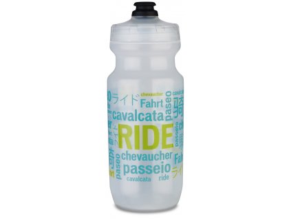 SPECIALIZED Little Big Mouth Water Bottle Translucent/Teal The Language of Ride 21 OZ