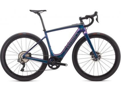 SPECIALIZED S-Works Turbo Creo SL Gloss Supernova Chameleon/Raw Carbon  Cestný elektrobicykel