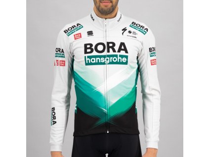 SPORTFUL Bunda Bora-Hansgrohe Partial Jacket Protection Green Gray (Veľkosť oblečenia XXXL)