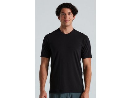 SPECIALIZED Men'S Trail Short Sleeve Jersey Black