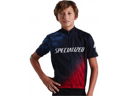 SPECIALIZED RBX Comp Youth SS Jersey Navy/Red