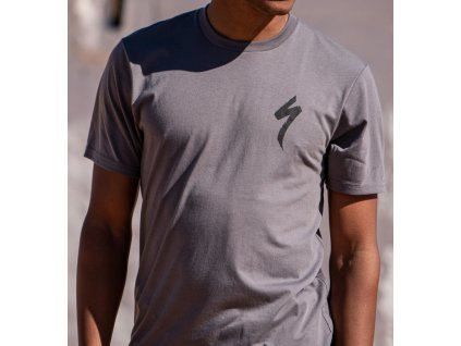 SPECIALIZED Men's S-Logo T-Shirt Smoke
