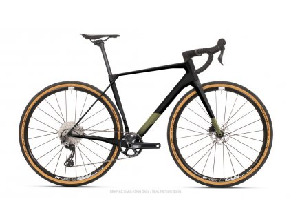 SUPERIOR X-Road Team Issue Di2 GR Matte Black/Olive Metallic  Gravel bicykel