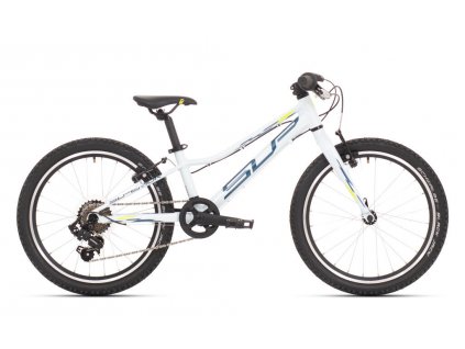 SUPERIOR Racer XC 20 Gloss White/Blue/Neon Yellow  Detský bicykel