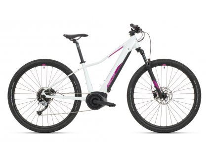 SUPERIOR eXC 7019 W Bosch Gloss White/Pink/Violet  Horský MTB elektrobicykel