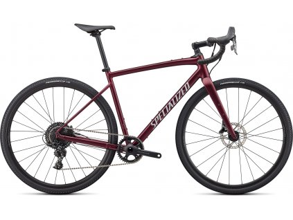 SPECIALIZED Diverge Comp E5 Satin Maroon/Light Silver/Chrome/Clean