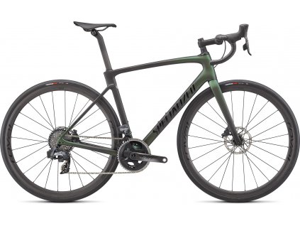 SPECIALIZED Roubaix Pro Chameleon Silver Green/Black/Spectraflair/Black Reflective  Cestný bicykel