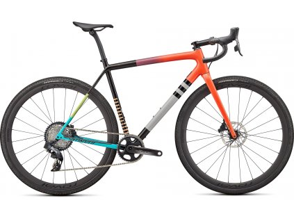 SPECIALIZED CruX Pro Gloss Coral Lilac Fade/Carbon/Limestone/Papaya/Grey/Black