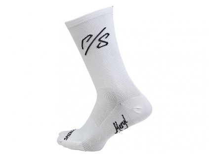 SPECIALIZED Road Tall Sock Sagan Collection White Overexposed